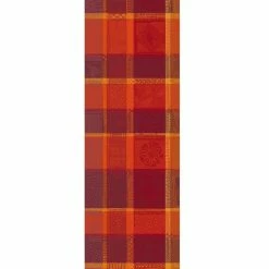 Garnier-Thiebaut Tischläufer - Mille Wax Ketchup - OB