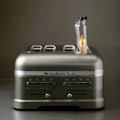 KitchenAid - Artisan Toaster Für 4 Scheiben - Medallion Silber -KitchenAid Verkäufe 16206 Toaster Artisan 3
