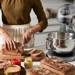 KitchenAid - Artisan Küchenmaschine 6,9 L - Medallion Silber -KitchenAid Verkäufe 18001 Kuechenmaschine Artisan 69L HP 3