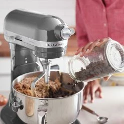 KitchenAid - Artisan Küchenmaschine 6,9 L - Medallion Silber -KitchenAid Verkäufe 18001 Kuechenmaschine Artisan 69L HP 4