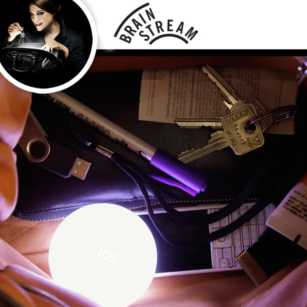 BRAINSTREAM GmbH Brainstream - SOI. Mini Handtaschenlicht - Schwarz 6 BRAINSTREAM GmbH Brainstream - SOI. Mini Handtaschenlicht - Schwarz – Bild 4