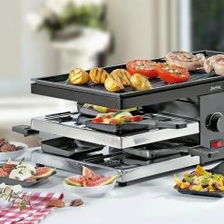 Spring International GmbH Spring - Raclette 8 Fun -KitchenAid Verkäufe 25304 Raclette 8 fun m. Aelugrillpl. 3