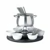 Spring International GmbH Spring - Carousel - Fondue-Garnitur Schwarz 22-teilig -KitchenAid Verkäufe 28757 Fondue Garnitur schwarz 22 teil 1