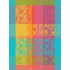 Garnier-Thiebaut Geschirrtuch - Mille Colibris Antilles