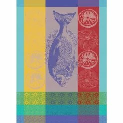 Garnier-Thiebaut Geschirrtuch - Plancha Turquoise