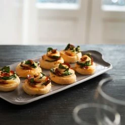 Emile Henry - Vorspeiseplatte Appetizer - Groß -KitchenAid Verkäufe 32195 Breite Snackplatte 3