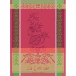 Garnier-Thiebaut Geschirrtuch - Grenade Rose