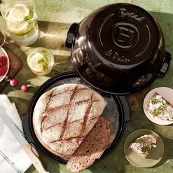 Emile Henry - Brot Set Rund - Fusain -KitchenAid Verkäufe 39558 Brot Set verstaerkte Verpackung 3