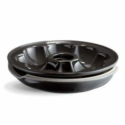 Emile Henry - Brötchenkranz - Fusain -KitchenAid Verkäufe 39731 Broetchenkranz verstaerkte Verpackung Schwarz Fusain 4