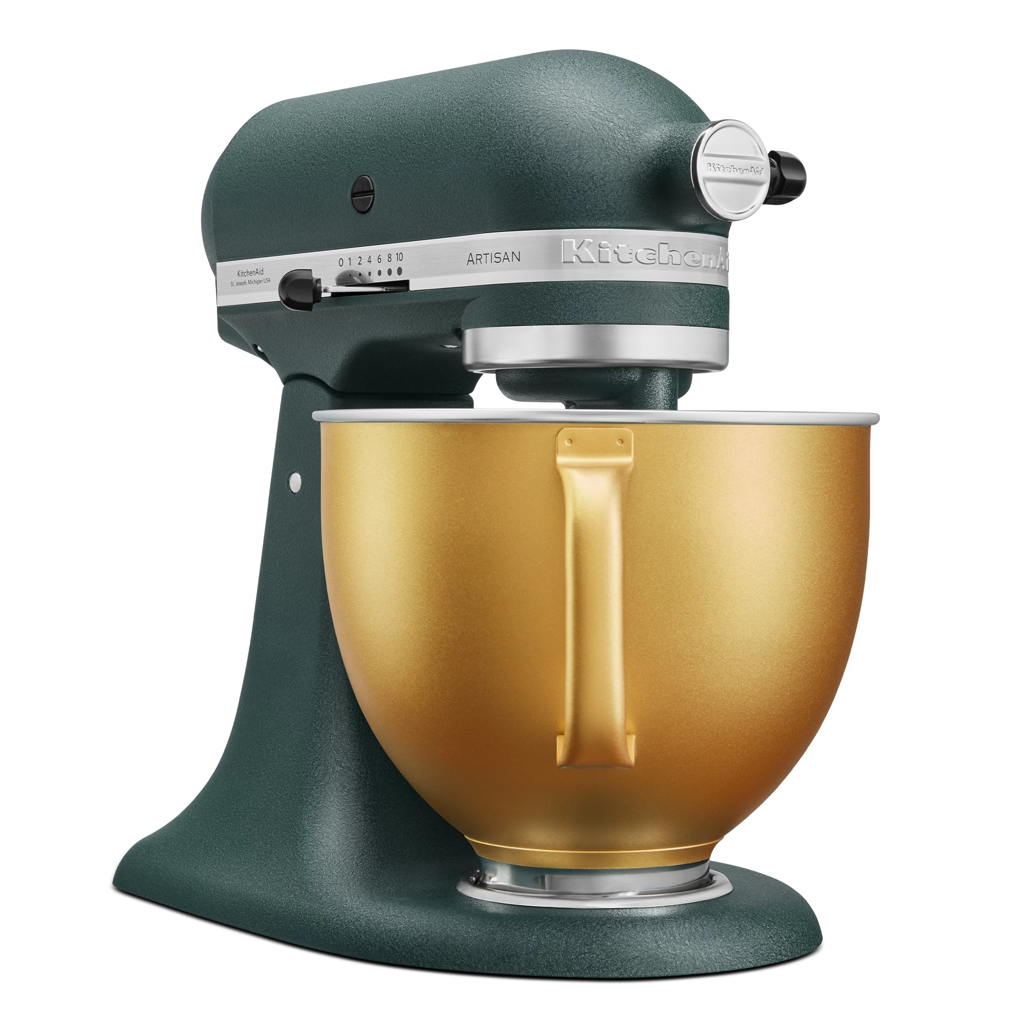 KitchenAid KAD 4.8L Artisan Küchenmaschine Limited Christmas, Pebble Palm With Gold Bowl | 40649 4 KitchenAid KAD 4.8L Artisan Küchenmaschine Limited Christmas, Pebble Palm With Gold Bowl | 40649 – Bild 2