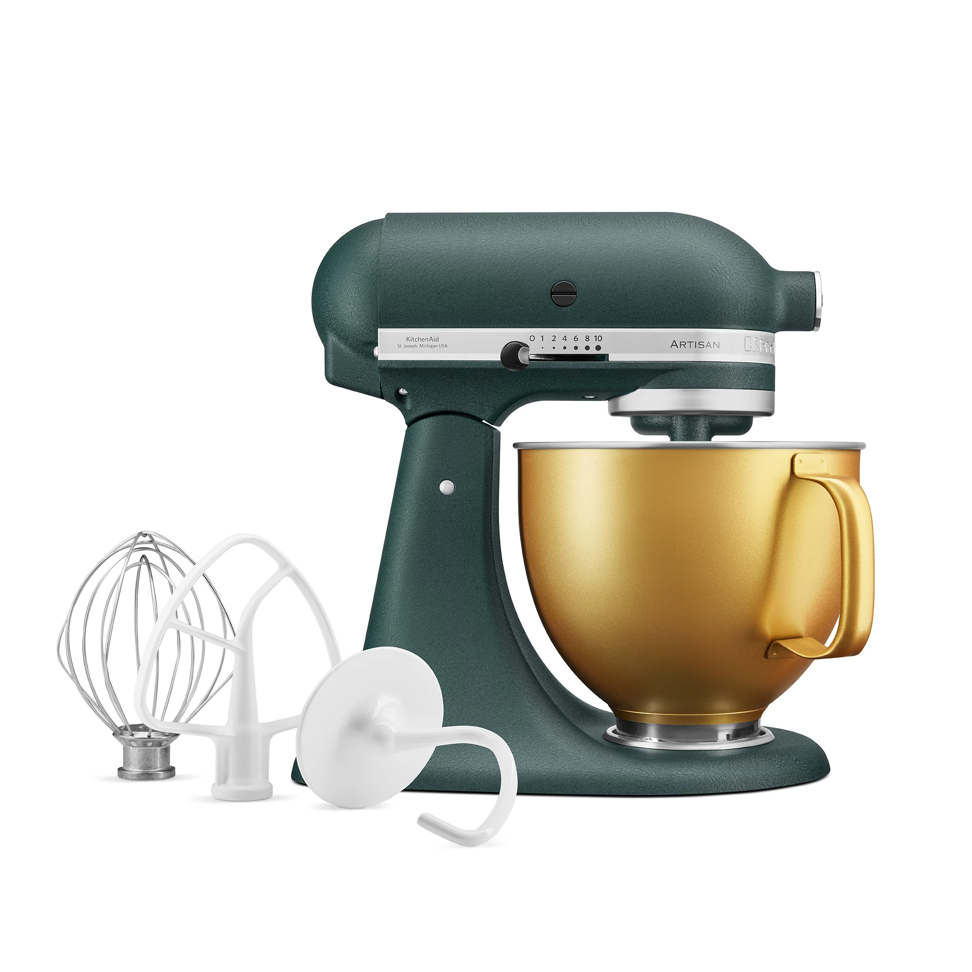 KitchenAid KAD 4.8L Artisan Küchenmaschine Limited Christmas, Pebble Palm With Gold Bowl | 40649 6 KitchenAid KAD 4.8L Artisan Küchenmaschine Limited Christmas, Pebble Palm With Gold Bowl | 40649 – Bild 4