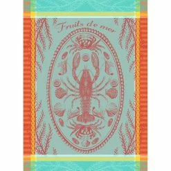 Garnier-Thiebaut Geschirrtuch - Maree Basse Lagon