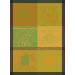 Garnier-Thiebaut Geschirrtuch - Olives Vintage NATURE