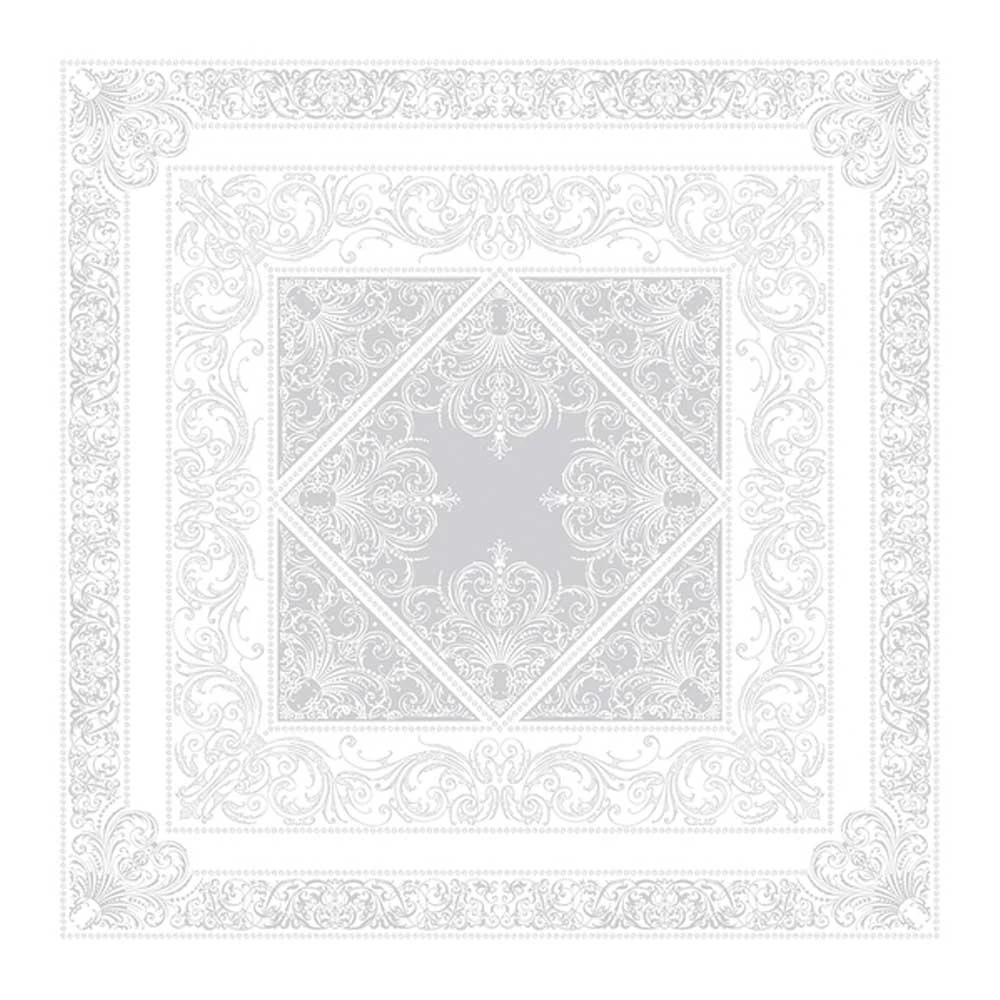 Garnier-Thiebaut Tischdecke - Alexandrine Uni Neige - OB - Verschiedene Größen 3 Garnier-Thiebaut Tischdecke - Alexandrine Uni Neige - OB - Verschiedene Größen