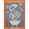 Garnier-Thiebaut Geschirrtuch - Lobster Grill Charcoal -KitchenAid Verkäufe 45519 Geschirrtuch 1