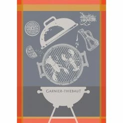 Garnier-Thiebaut Geschirrtuch - Lobster Grill Charcoal