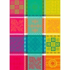 Garnier-Thiebaut Geschirrtuch - Mille Pueblo Tor Fiesta