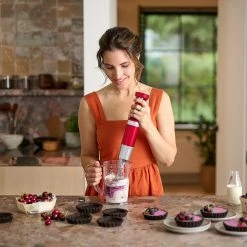 KitchenAid KAD Stabmixer Kabellos Mit Zubehör Liebesapfelrot - 5KHBBV83EMS | 45751 -KitchenAid Verkäufe 45751 Stabmixer Kabellos mit Zubehoer 3