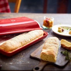 Emile Henry - Ciabatta-Set 39 X 23 Cm I 1,2 L - Grand Cru -KitchenAid Verkäufe 45901 Ciabatta Set verstaerkte Verpackung 4