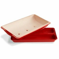 Emile Henry - Ciabatta-Set 39 X 23 Cm I 1,2 L - Grand Cru -KitchenAid Verkäufe 45901 Ciabatta Set verstaerkte Verpackung 5