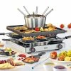 Spring International GmbH Spring - RACLETTEFONDUE8 CLASSIC -KitchenAid Verkäufe 49089 RacletteFondue8 Classic 3 in 1 fuer 8 Personen 1