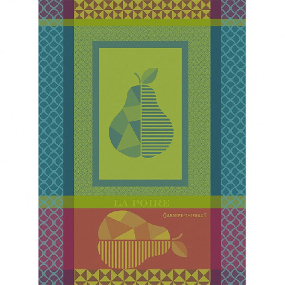 Garnier-Thiebaut Geschirrtuch - La Poire Turquoise 3 Garnier-Thiebaut Geschirrtuch - La Poire Turquoise