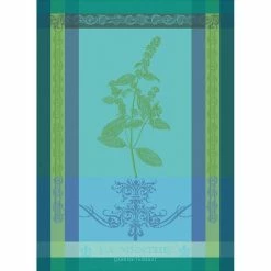 Garnier-Thiebaut Geschirrtuch - Brin De Menthe Chlorphylle