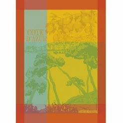 Garnier-Thiebaut Geschirrtuch - Cote D'Azur Tor Provence