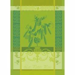 Garnier-Thiebaut Geschirrtuch - Petits Pois Chlorophylle