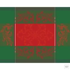 Garnier-Thiebaut Tischset - Noel Baroque Rouge - GS